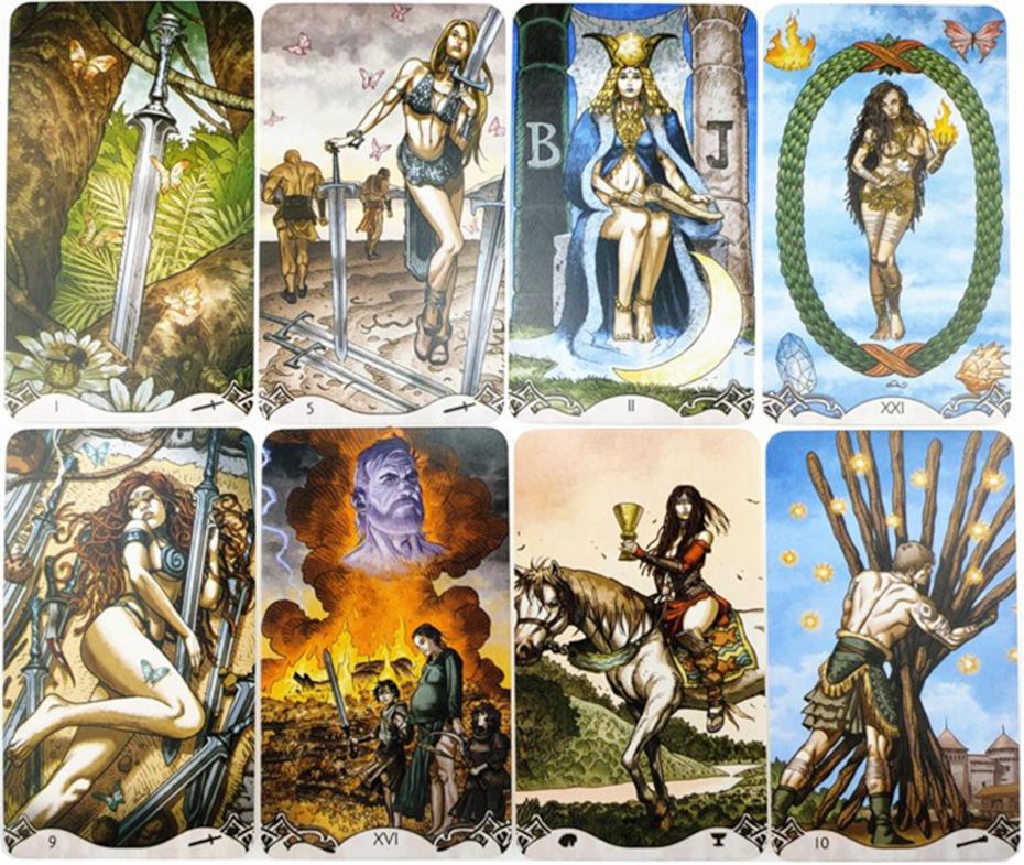 005 - Erotic Fantasy Tarot Deck for Erotic Divination