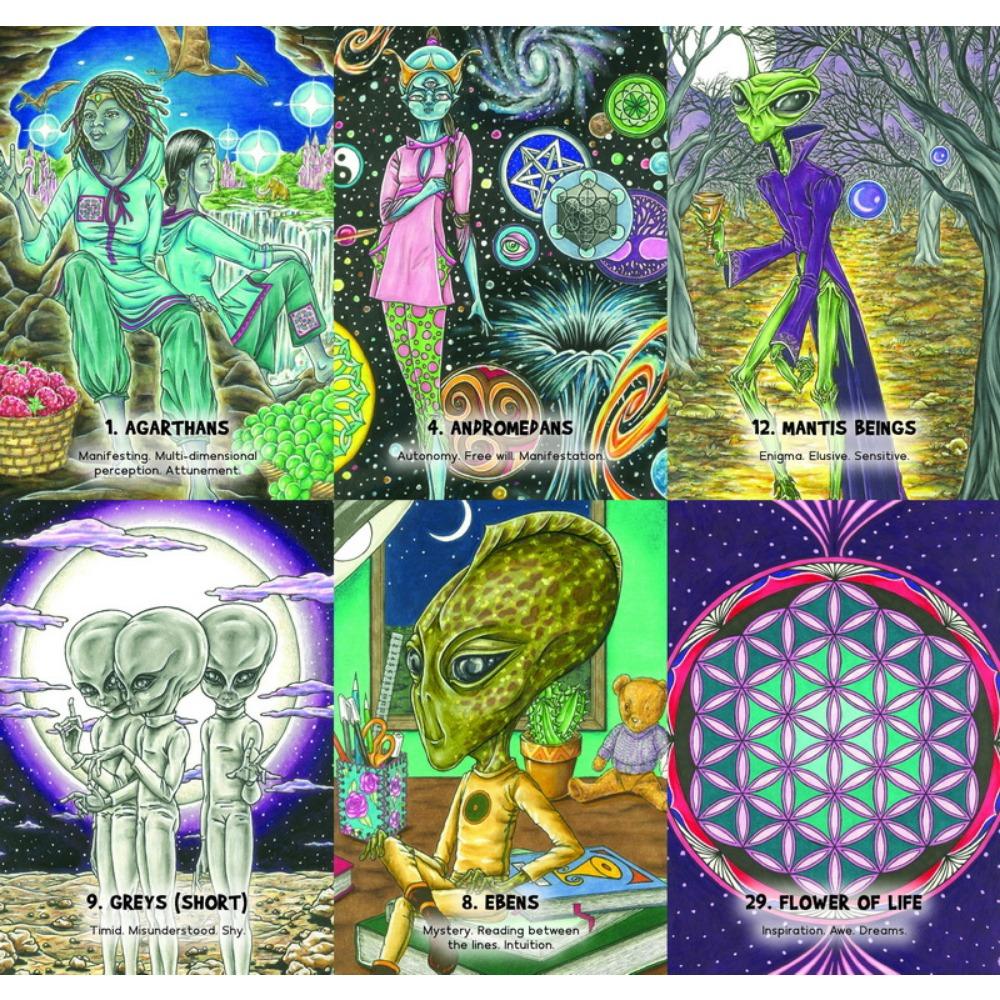 005 - Mystic Martian Oracle 54 Cards Deck