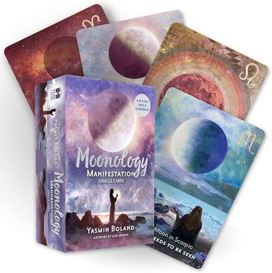 005 - Moonology Manifestation Oracle 48 Cards Deck