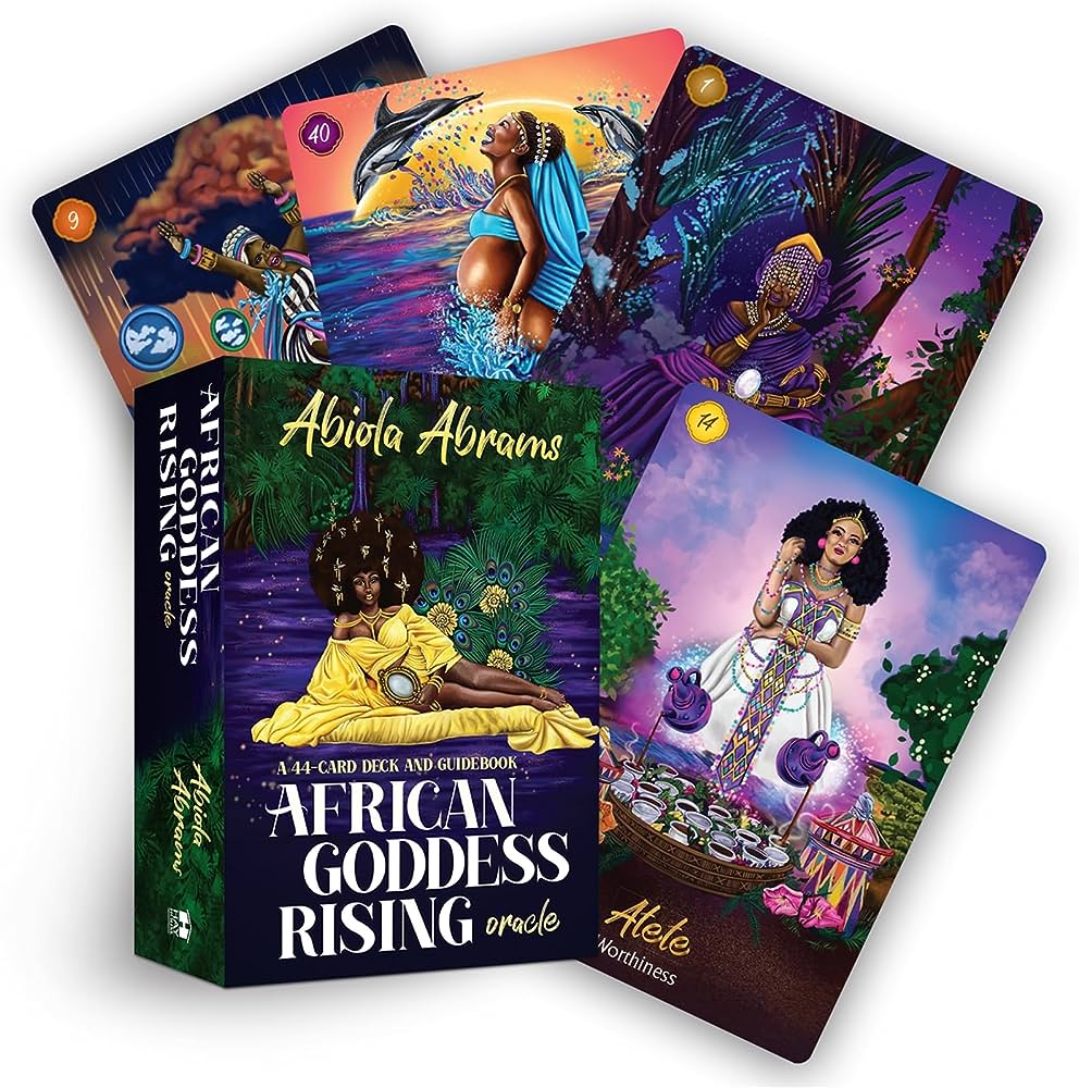 005 - African Goddess Rising Oracle 44 Cards Deck