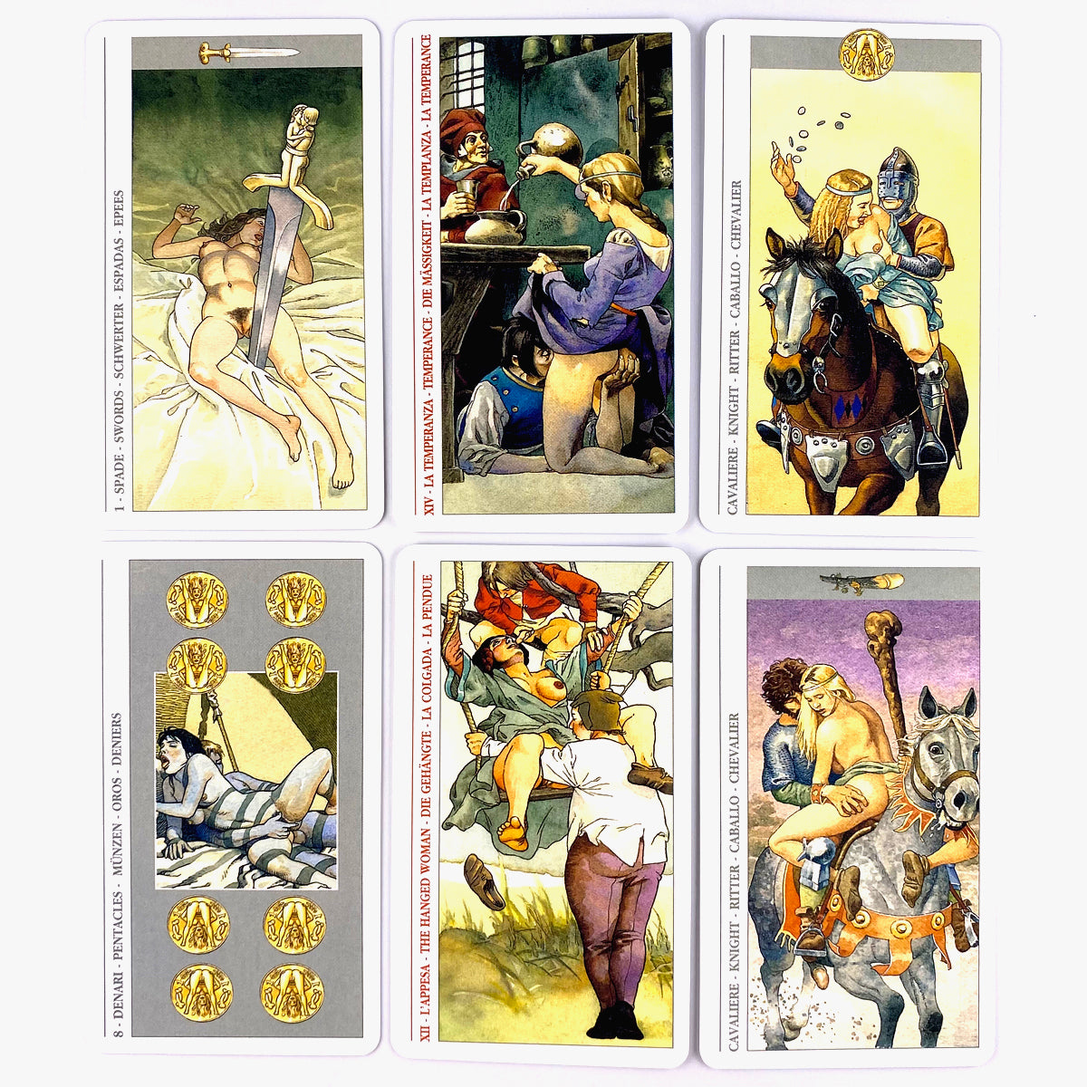 005 - Decameron Tarot Deck for Carnal Divination