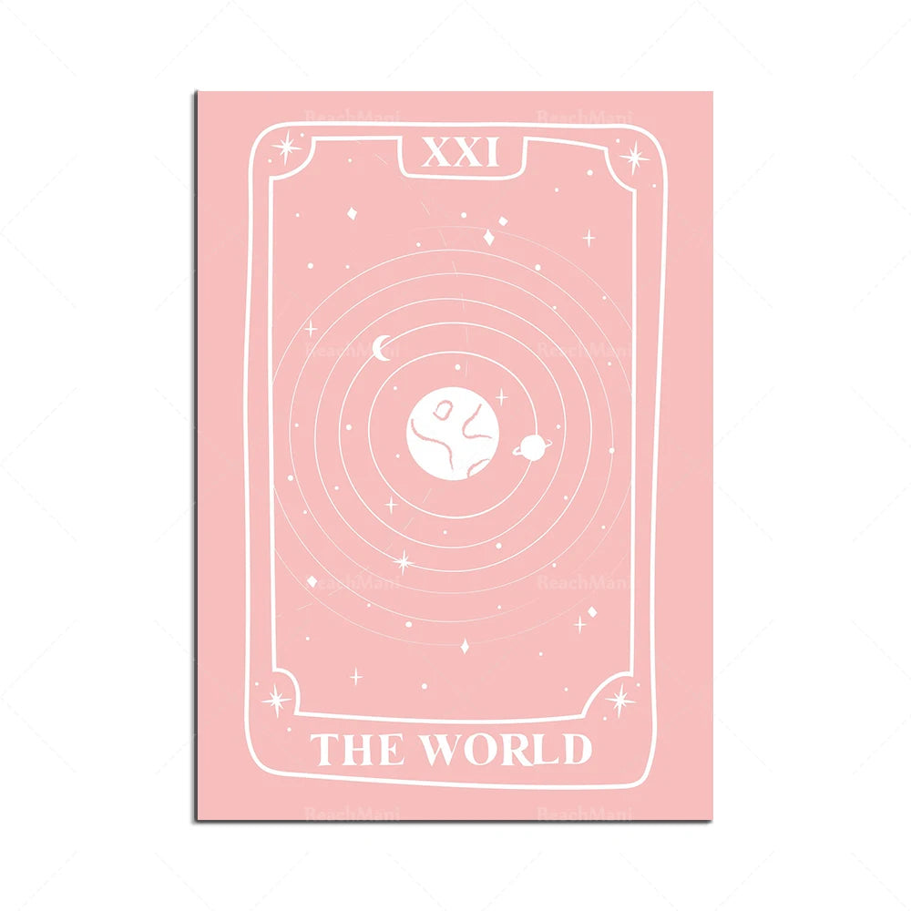 Pink Arcana Canvas Print