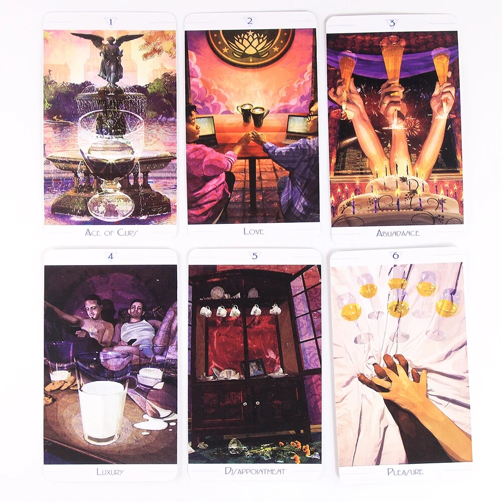 005 - The Urban Tarot 78 Cards Deck for Fated Divination