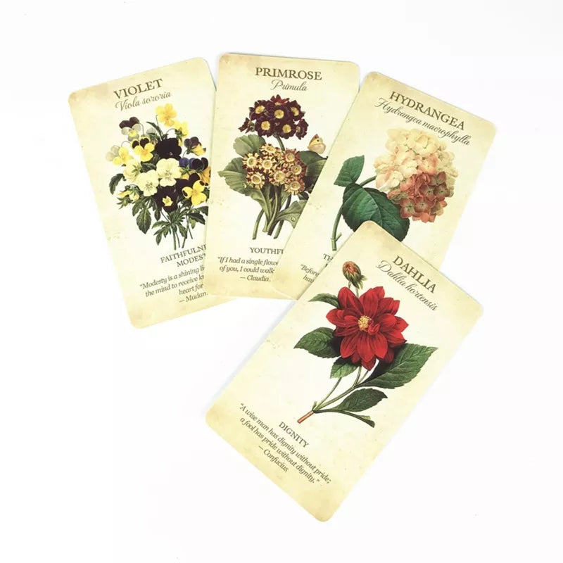 005 - Botanical Inspiration 44 Cards Oracle Deck