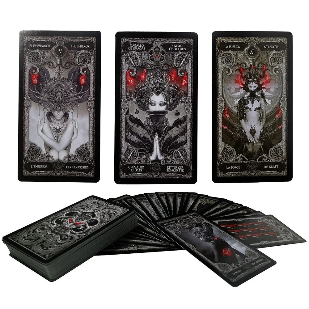 005 - XIII Dark Tarot Cards Deck for Shadow Divination