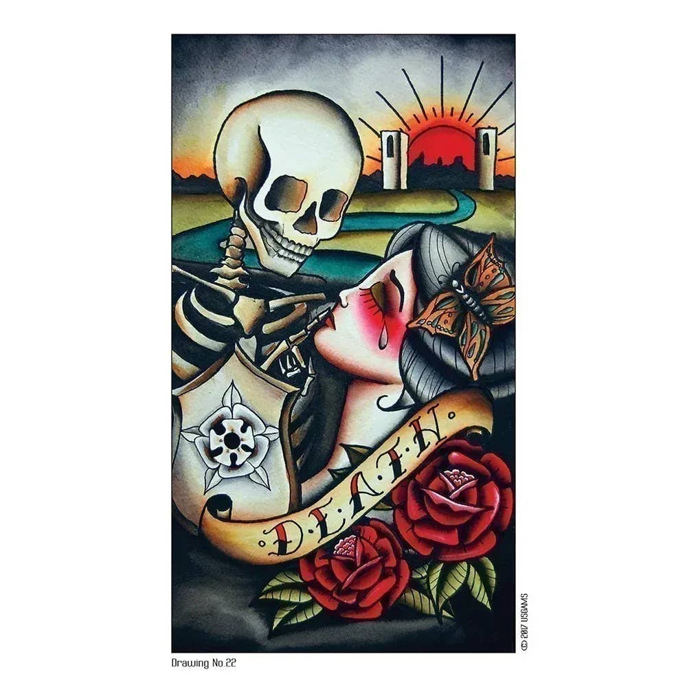 005 - Eight Coins Tattoo Tarot Deck