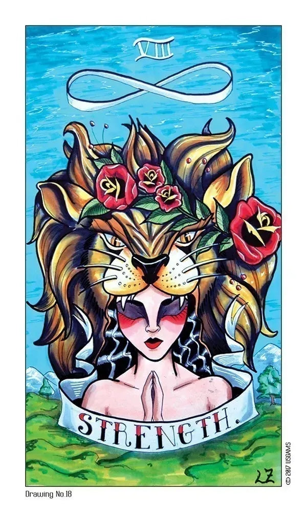 005 - Eight Coins Tattoo Tarot Deck