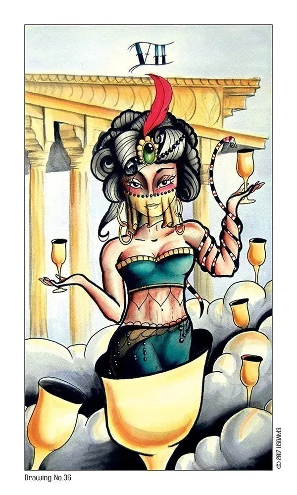 005 - Eight Coins Tattoo Tarot Deck