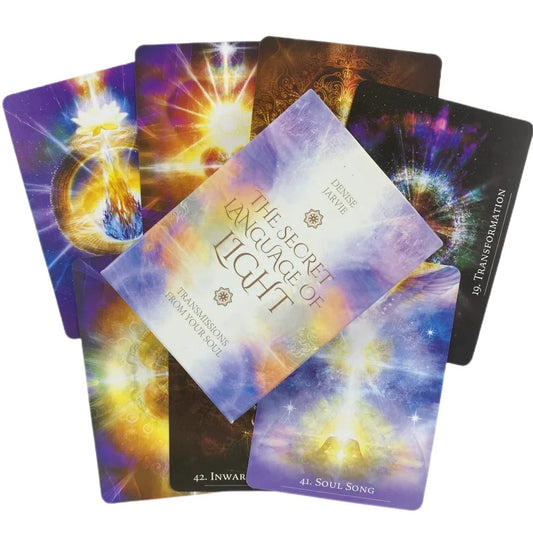 005 - The Secret Language of Light | Transmissions From Your Soul Oracle 45 Cards Deck