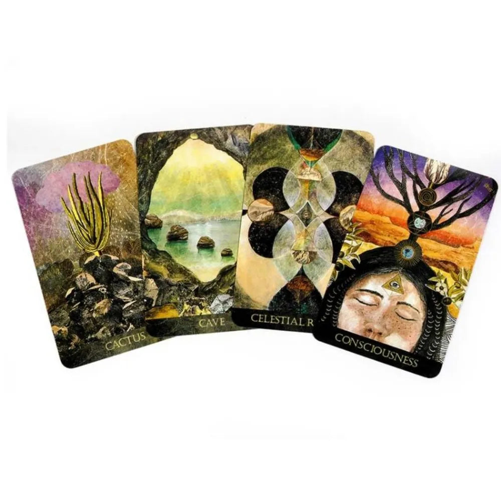 005 - The Faceted Garden Oracle 52 Cards Deck