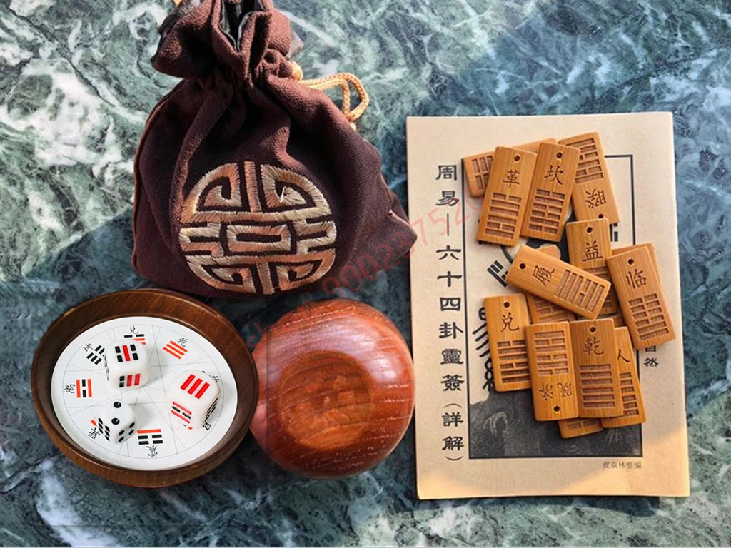 006 - iChing 10PC Dice Set for Fortune Telling