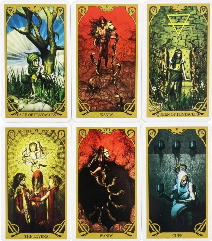 005 - Night Sun Tarot Deck for Occult Divination