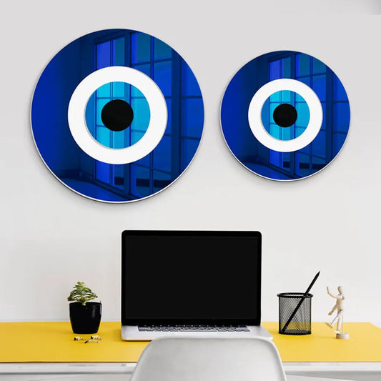 Evil Eye Acrylic Reflective  Wall Art