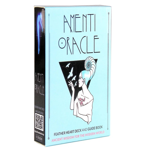 005 - Amenti Oracle 42 Cards Feather Heart Deck