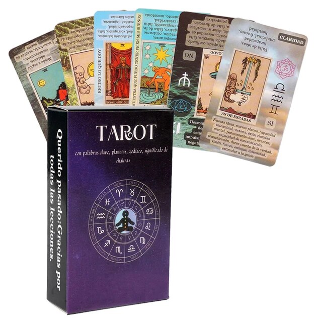 005 - Learning Tarot Deck with Keywords in Spanish