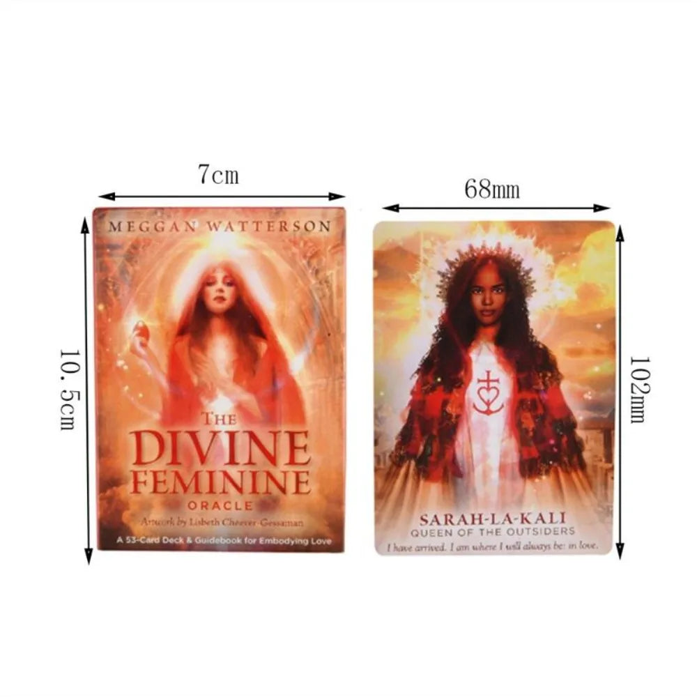 005 - The Divine Feminine 53 Cards Oracle Deck