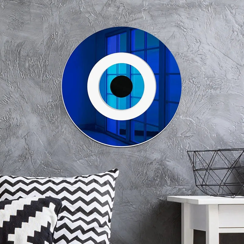 Evil Eye Acrylic Reflective  Wall Art