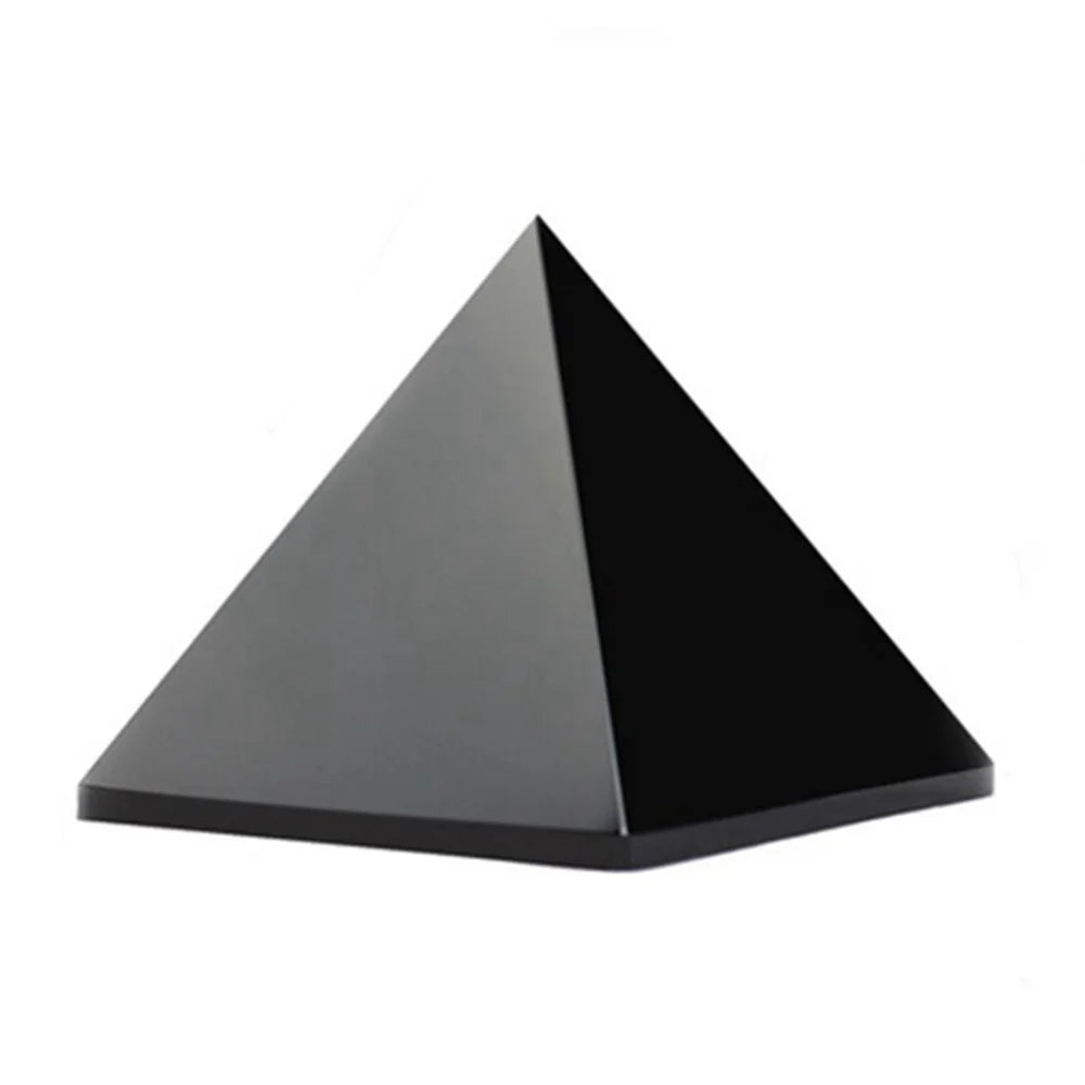 001 - Black Tourmaline Crystal Pyramid