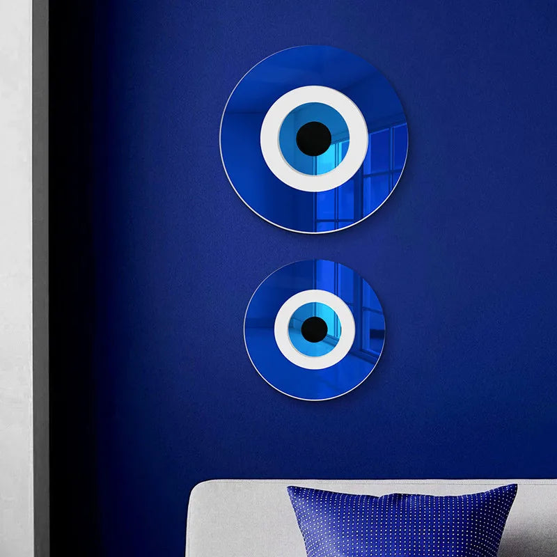 Evil Eye Acrylic Reflective  Wall Art