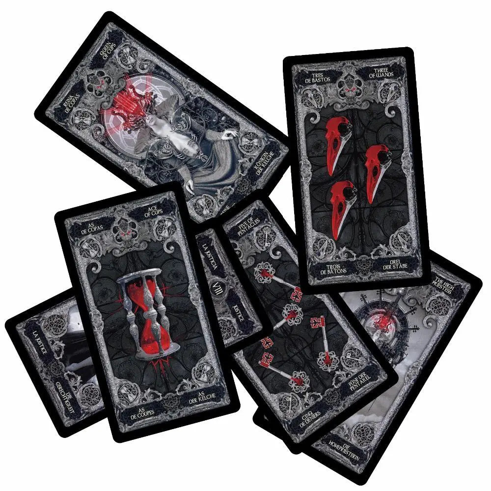 005 - XIII Dark Tarot Cards Deck for Shadow Divination