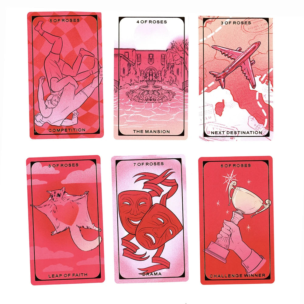 005 - The Final Rose Tarot Deck for Love Divination