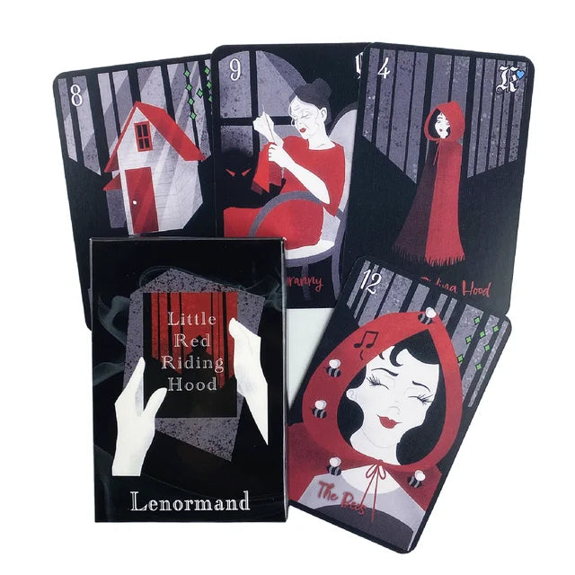 005 - Little Red Riding Hood Lenormand Oracle 36 Cards Deck