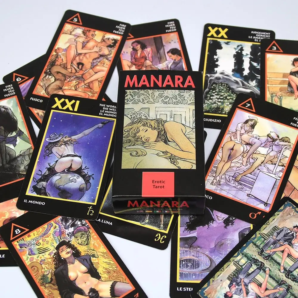 005 - Manara Erotic Tarot Deck for Sexual Divination