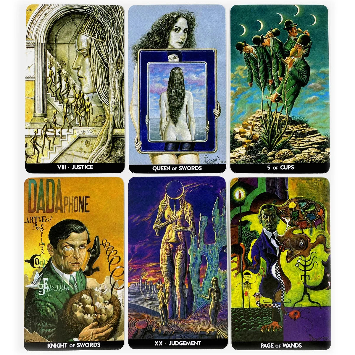 005 - Surrealist Tarot Card Deck for Surreal Divination