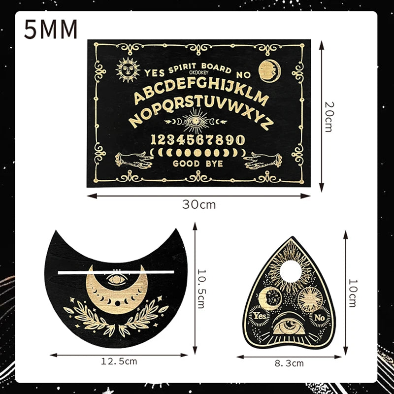 006 - Ouija Board for Divination with Tarot Card Holder