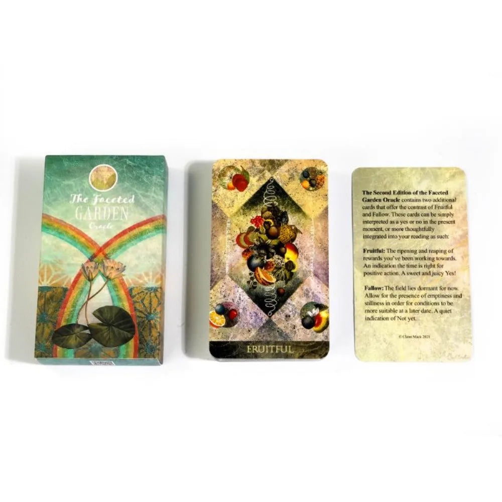 005 - The Faceted Garden Oracle 52 Cards Deck