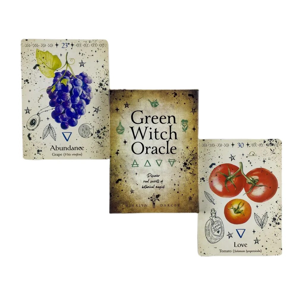 005 - Green Witch Oracle 50 Cards Deck