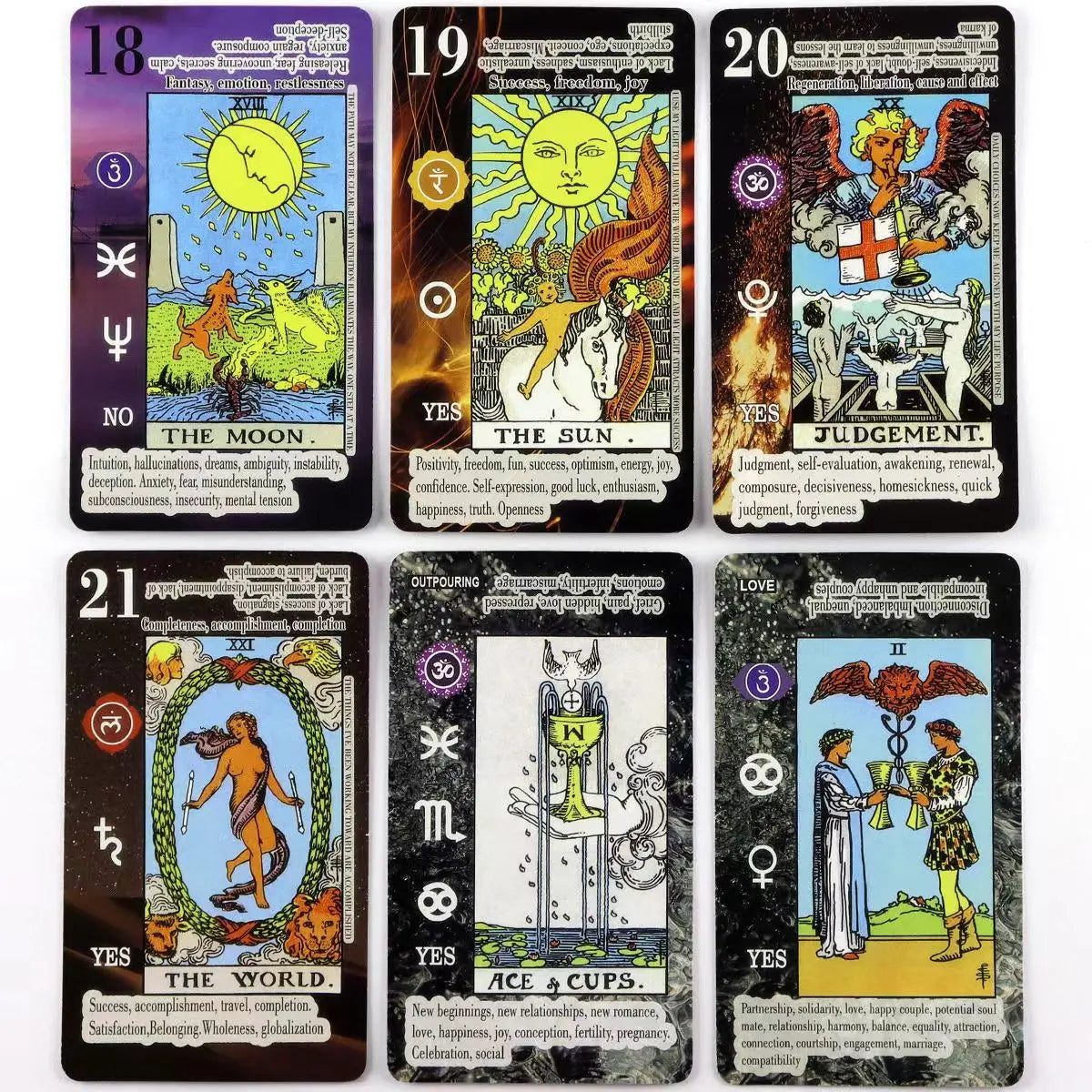 005 - Learning Tarot Deck with Keywords