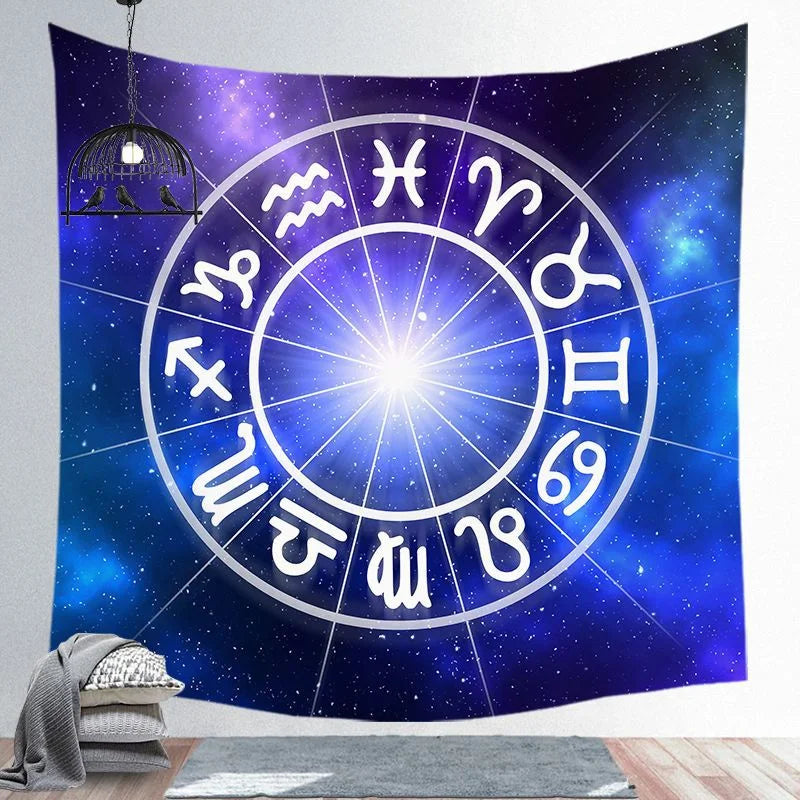 Constellation Wheel Tapestry