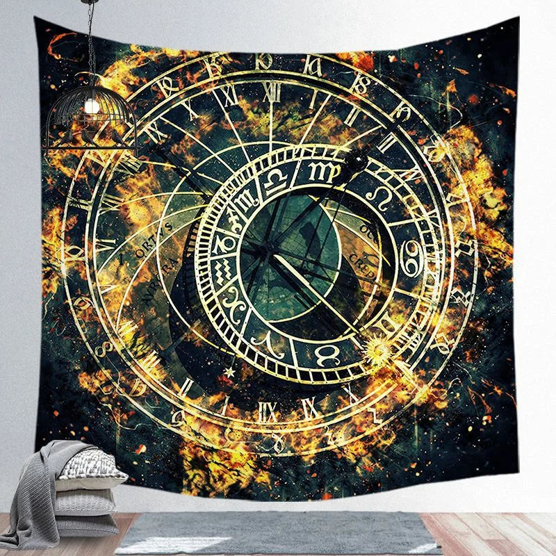 Constellation Wheel Tapestry