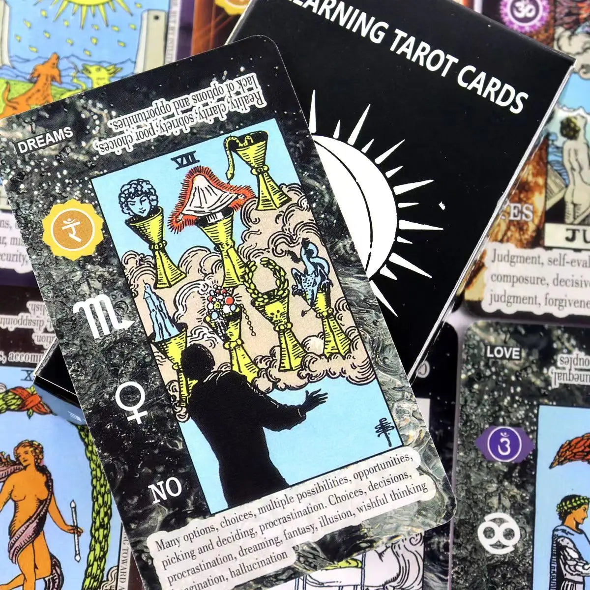 005 - Learning Tarot Deck with Keywords