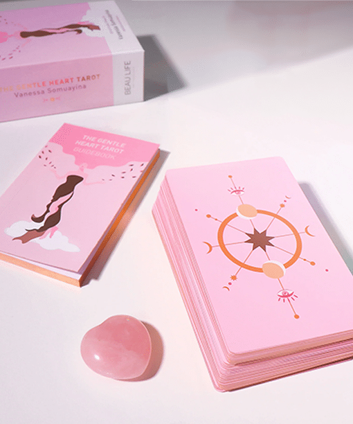 005 - Gentle Heart Tarot Deck for Rosy Gold Divination