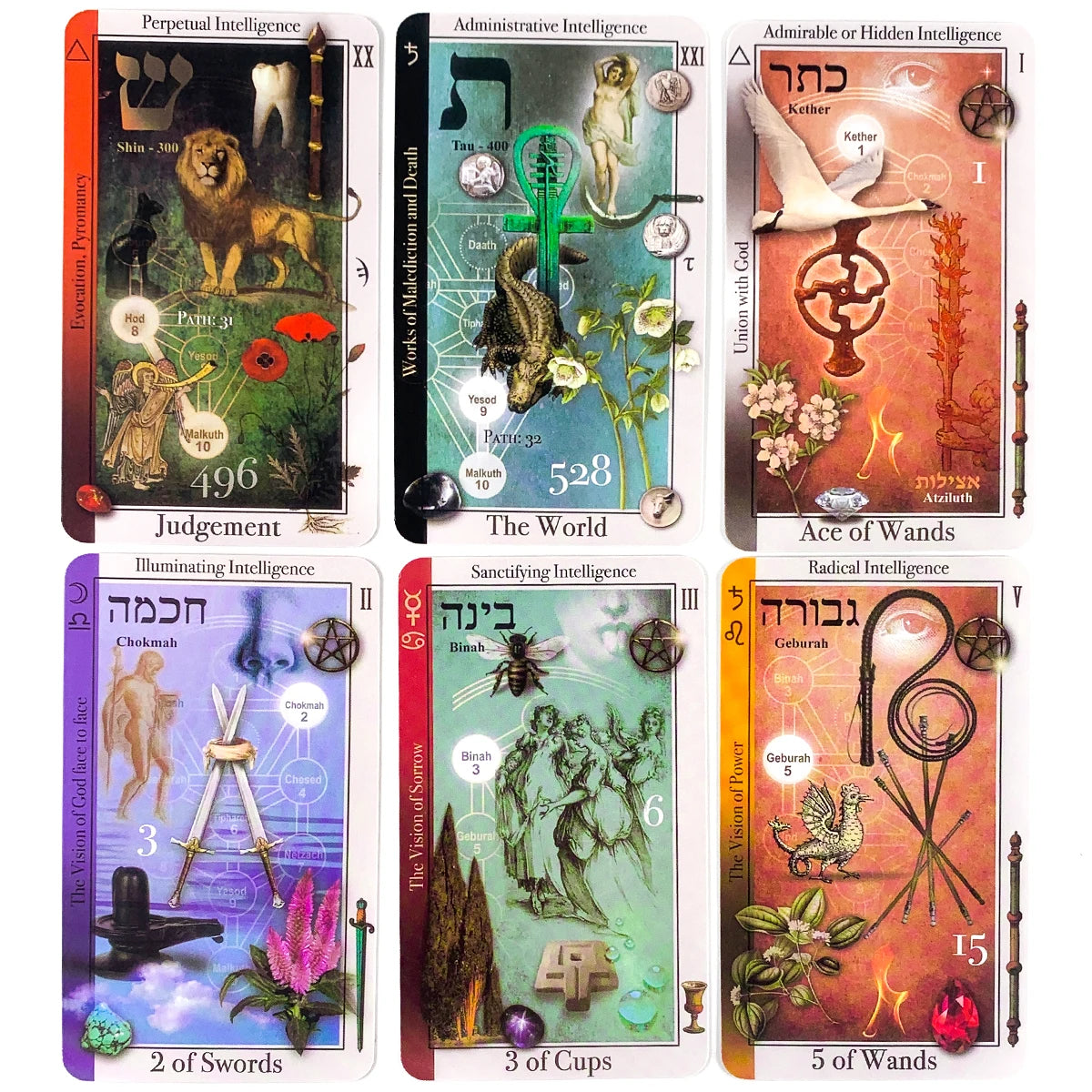 005 - Tarot of Magical Correspondences Kabbalistic Deck