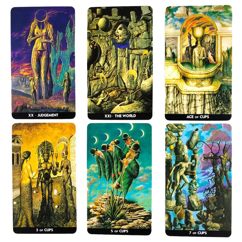 005 - Surrealist Tarot Card Deck for Surreal Divination