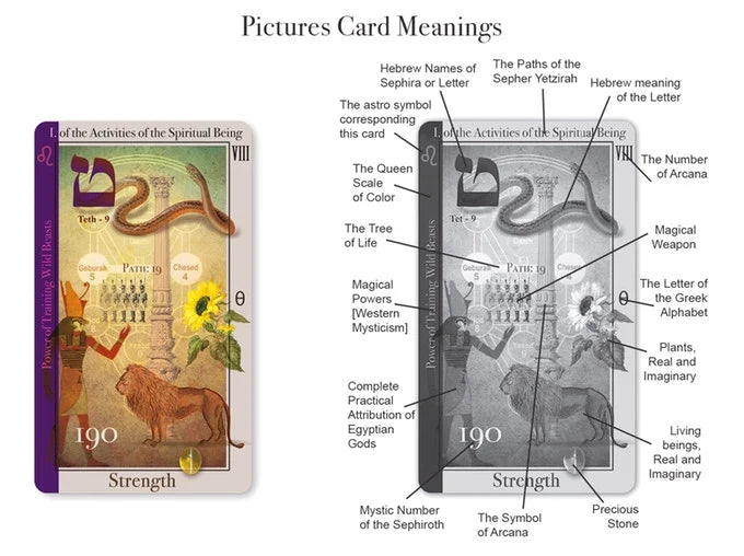 005 - Tarot of Magical Correspondences Kabbalistic Deck