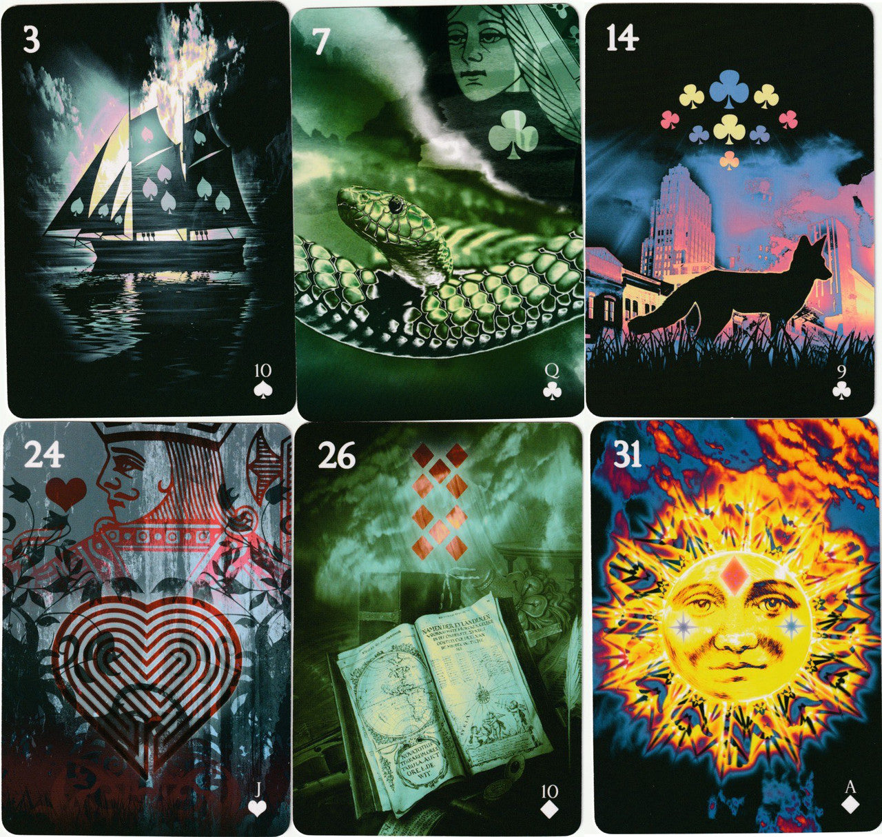 005 - The Healing Light Lenormand Deck for Divination