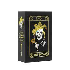 005 - Gold Foil Super Excellent Skeleton Waterproof Tarot Deck