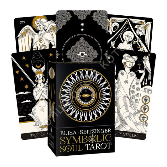 005 - Symbolic Soul Tarot Deck with Black Gilded Edges